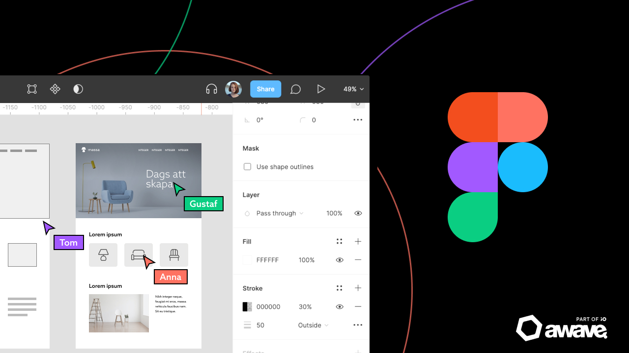 Figma - Kraftfullt UI/UX-verktyg för designers | Awave