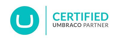 Certified umbraco partner logotyp