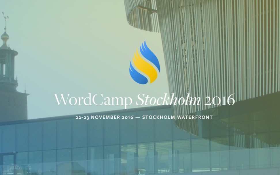 Wordcamp stockholm 2016